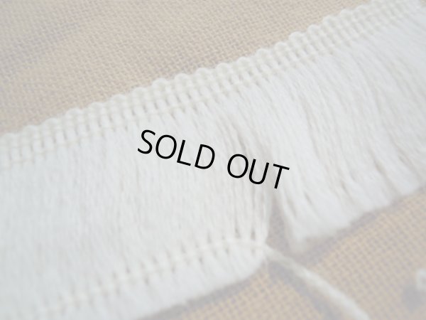 画像2: 幅約3.5ｃ　人気のキナリのフリンジントーションレース　3Ｍ