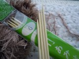 人気の竹編み針　４本針６号