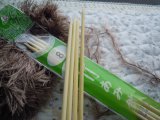 人気の竹編み針　4本針8号