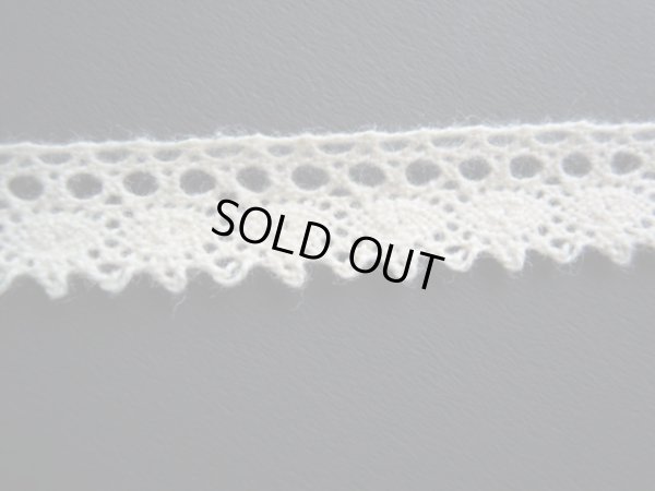 画像2: 幅約1.3ｃ　人気のキナリのトーションレース　1.5M