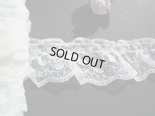 画像3: 幅約4ｃ　お買い得な人気のオフシロのフリル　10M