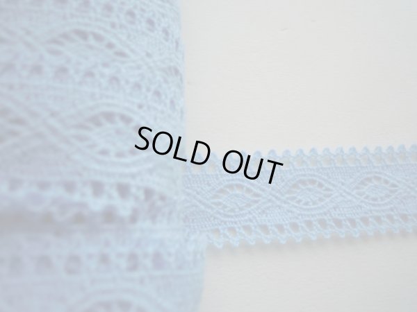 画像3: 特に人気柄のブルーのトーション　3Ｍ