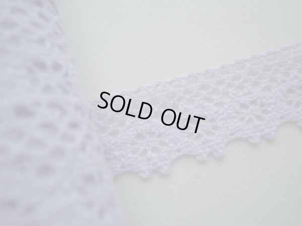 画像2: 特に人気の柄です！淡いパープルのトーションを卸値価格にて・・・100Ｍ　◎