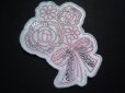画像2: スパンブルト-ン！ホットフィックスの人気の薔薇柄　　ピンク (2)