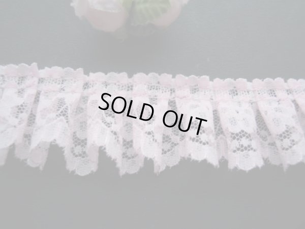 画像3: 人気のピンクのボックス加工　フリ・フリ・フリル・ラッセルレース　2Ｍ