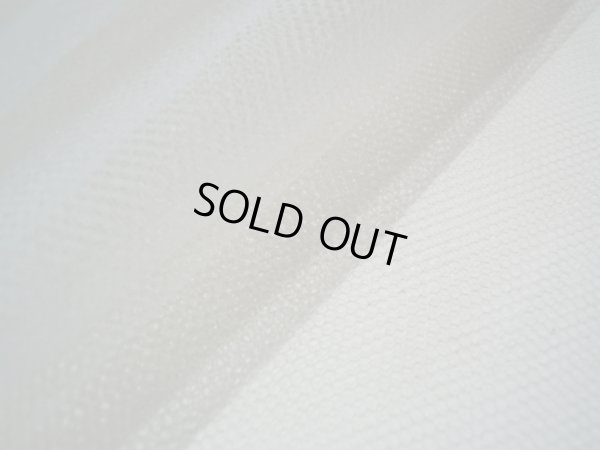 画像1: 数量限定品！　15デニール　人気の少し濃いめのオフシロのソフトチュール　1Ｍ