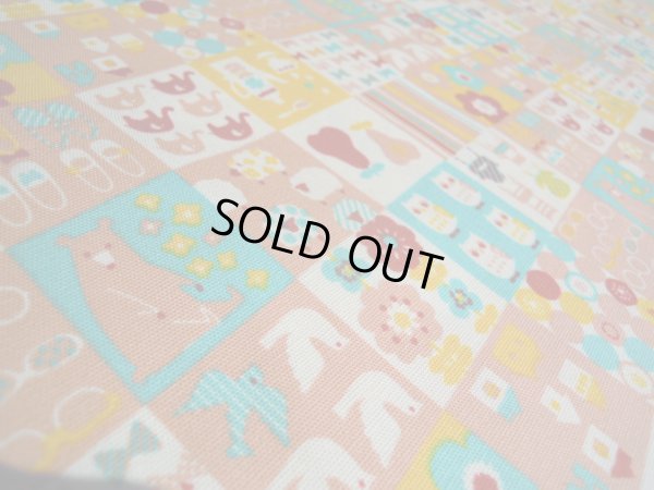 画像1: お買い得！　可愛いキルティングみたいな人気の綿オックスプリント！　ピンク　　1M