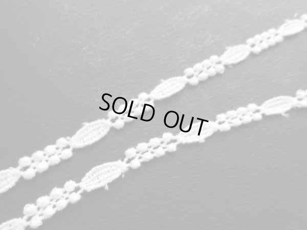 画像2: 流行の綿ケミカルのアクセサリーチェーンレース　1Ｍ