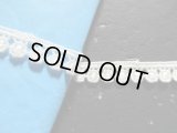 幅約0.7C　在庫処分！メッチャお買い得！エレガントなシロのケミカルレース　1.5M