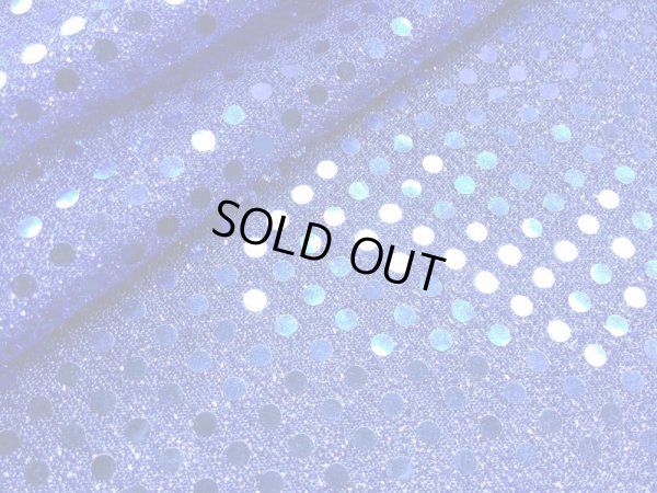 画像1: 生地幅約115ｃ　超お買い得なスパンコールニット　ドット柄　ハナコンXハナコン