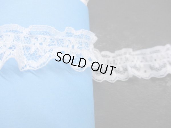 画像1: メッチャお買い得な数量限定！特価品！！！シロの人気のラッセルフリル原反売り●