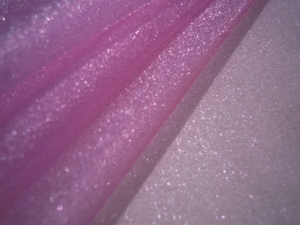 画像1: 生地幅約110ｃ　人気のクレポン・オーガンジ　ピンク