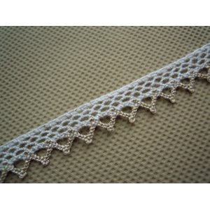 画像: 麻混メタリックトーション　ゴールド　幅約1.3ｃ人気のレース　3M