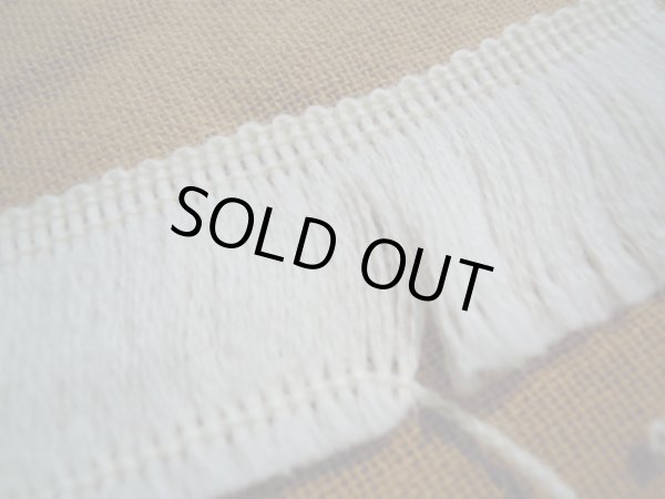 画像2: 幅約3.5ｃ　人気のキナリのフリンジントーションレース　3Ｍ