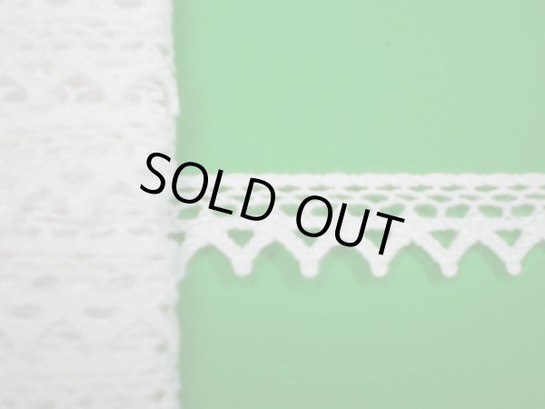 画像1: 幅1.4ｃ 人気のオフシロのトーションレース・10M