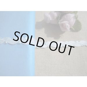 画像: 幅約0.9C お買い得な20M! シロXブルーの舞扇