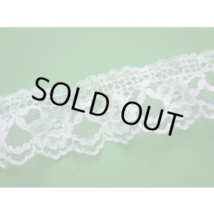 画像: 人気のオフシロの花柄のフリル 1.2M