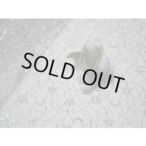 画像: 生地幅110c ラメ入りラッセル ピンクXシルバー