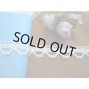 画像: 幅約1.5ｃ　人気のピコみたいなオフシロのトーションレース　5M