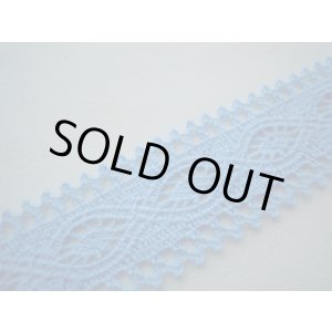 画像: 特に人気柄のブルーのトーション　3Ｍ