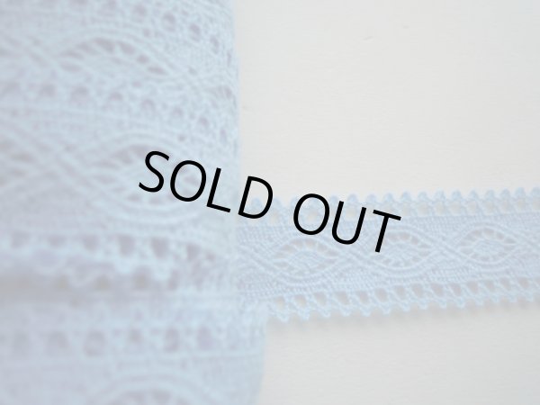 画像3: 特に人気柄のブルーのトーション　3Ｍ