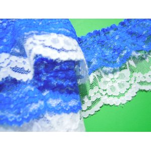画像: お買い得！と〜っても可愛い2段レース　オフシロＸハナコンのゴスロリ　2M