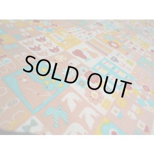 画像: お買い得！　可愛いキルティングみたいな人気の綿オックスプリント！　ピンク　　1M