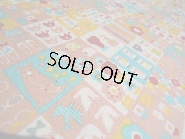 画像1: お買い得！　可愛いキルティングみたいな人気の綿オックスプリント！　ピンク　　1M