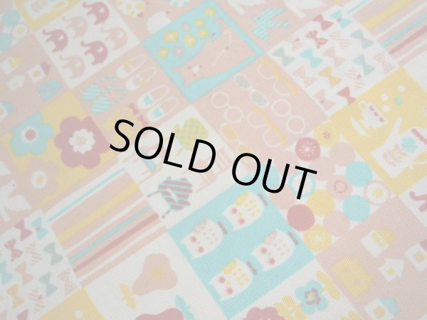 画像2: お買い得！　可愛いキルティングみたいな人気の綿オックスプリント！　ピンク　　1M