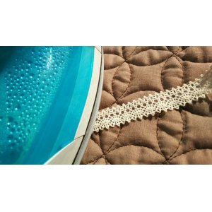 画像: アイロン接着　レース工房☆太陽のぴたっとレース　生成りの綿トーション　3Ｍ