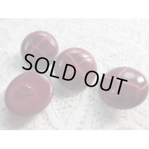 画像: 約23ｍｍ　メッチャお買い得！皮みたいなボタン　4個入り