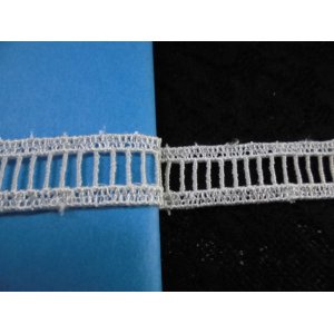画像: ハンパ物！在庫処分！可愛いオフシロのケミカルレース　1.5Ｍ
