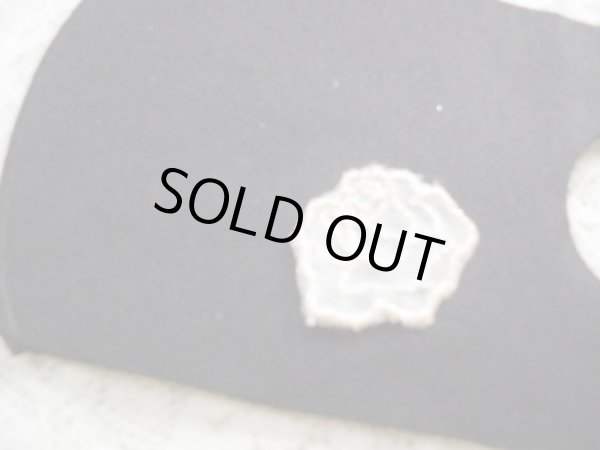 画像2: 手作りマスクのアクセントに如何！アイロン接着　レース工房☆太陽のぴたっとレース　薔薇柄モチーフ　10枚