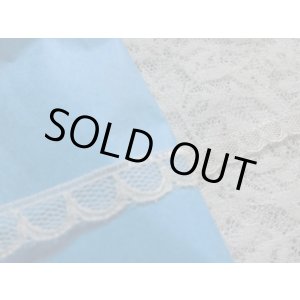 画像: 幅約1c ベージュの可愛いラッセルレース 15M