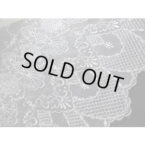 画像: 流行の兆し、ロマンティックレース！！！　　オフシロの広幅高級オーガンジレース　2M