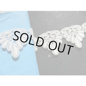 画像: 幅約3C　在庫処分！メッチャお買い得！エレガントなオフシロのケミカルレース　2.5M