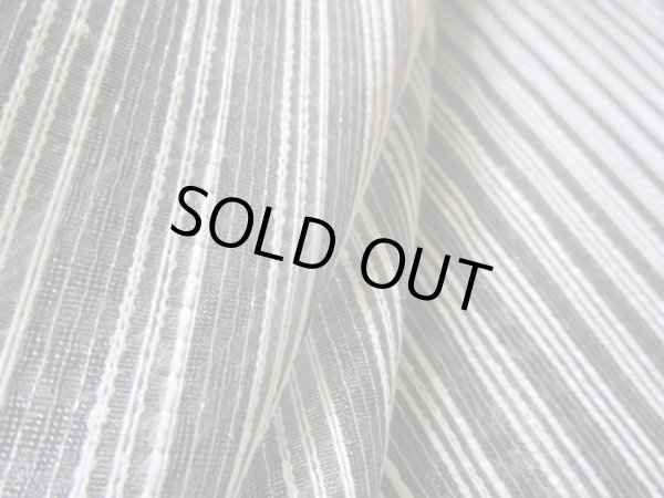 画像2: お買い得なクロXオフX淡いシルバーラメ　2Ｍ