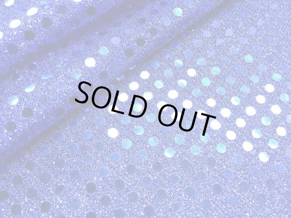 画像1: 生地幅約115ｃ　超お買い得なスパンコールニット　ドット柄　ハナコンXハナコン