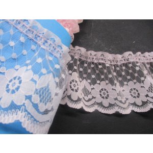 画像: メッチャお買い得な数量限定！特価品！！！ピンクの人気のラッセルフリル原反売り●