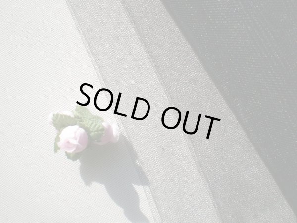 画像1: 15デニール　人気のクロのソフトチュール　1Ｍ