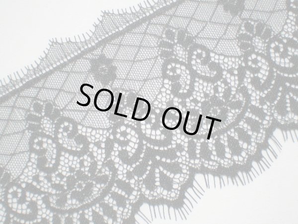 画像1: 高級ラッセル　アイラッシュレース　約1.5Ｍ