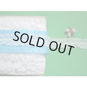 画像: 人気のシロの両山ラッセルフリル原反売り ◎