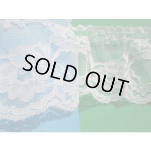 画像: オフシロ　人気のラッセルフリル原反売り