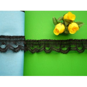 画像: 幅約2.3ｃ人気のクロのピコみたいなフリル・10M