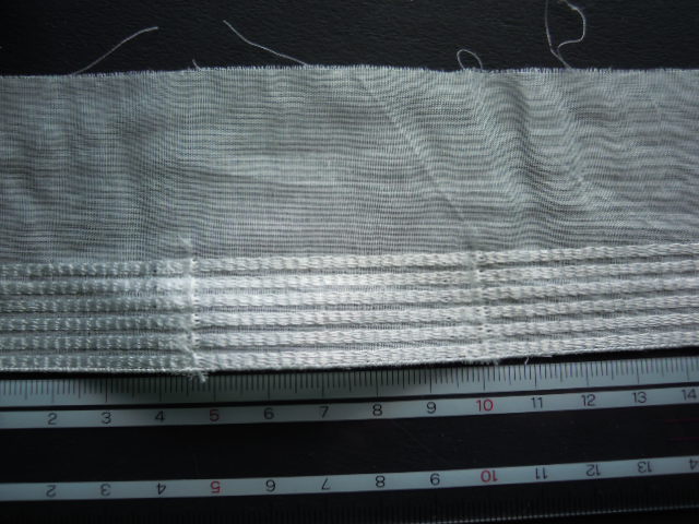 画像: 幅約5.5ｃ　人気のオフシロのエレガントな綿オーガンジレース　3Ｍ