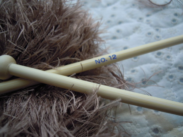 画像3: 人気の竹編み針　2本針12号