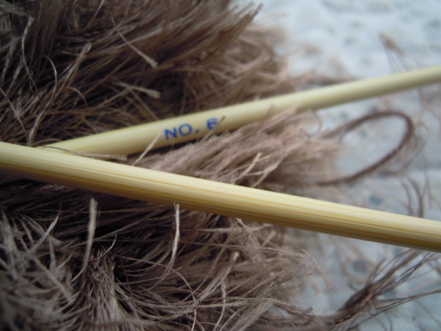 画像3: 人気の竹編み針　2本針6号