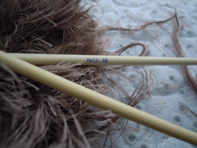 画像3: 人気の竹編み針　2本針8号