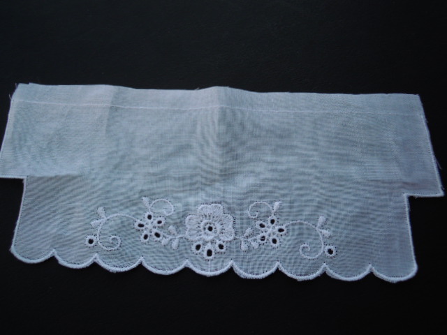 画像4: と〜っても可愛い綿の袖レース　　