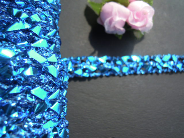 画像1: 幅約1.3ｃ　ゴージャスでお買い得なラメレード　1.5Ｍ